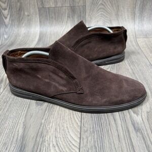 Peter Millar Collection Excursionist Chukka Boots Brown Suede Size 11